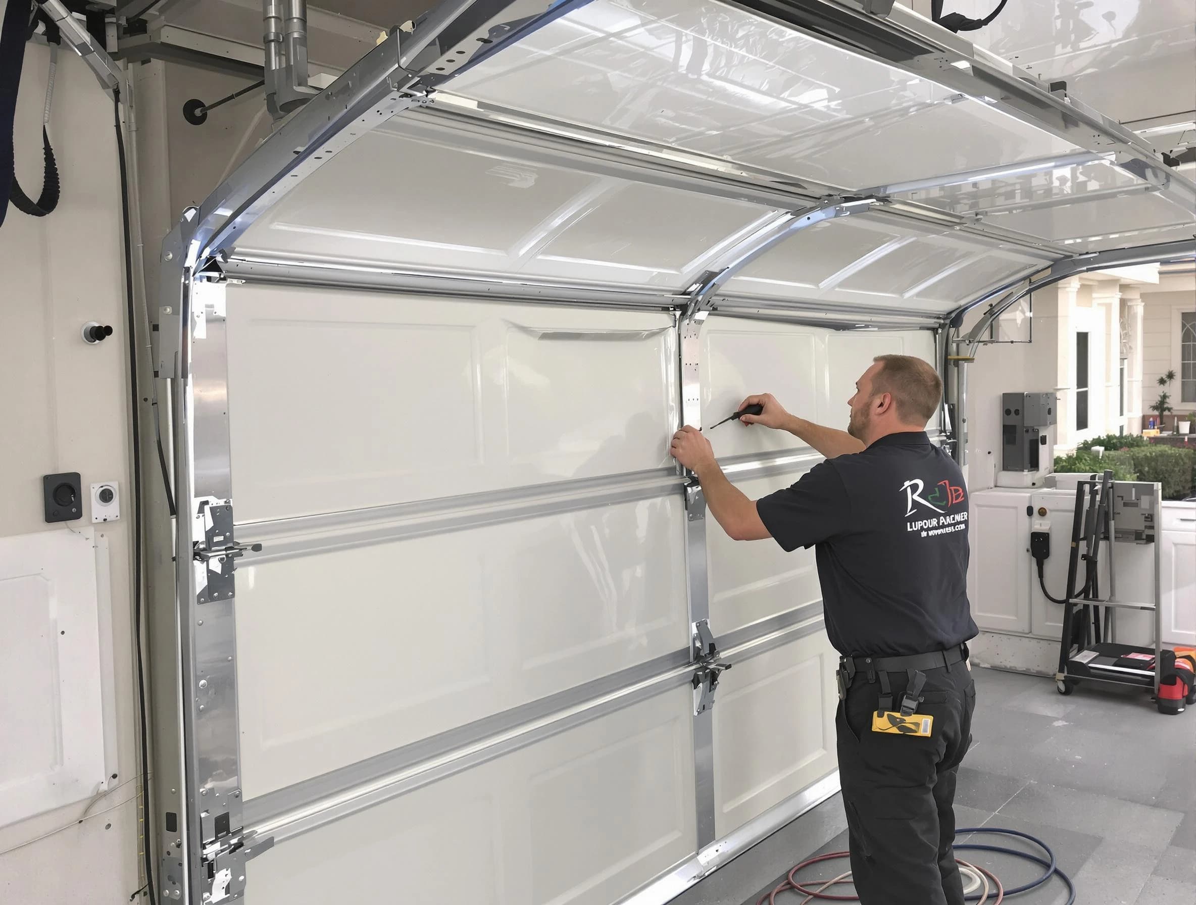 Margaret Garage Door Repair professional performing panel repair in Margaret