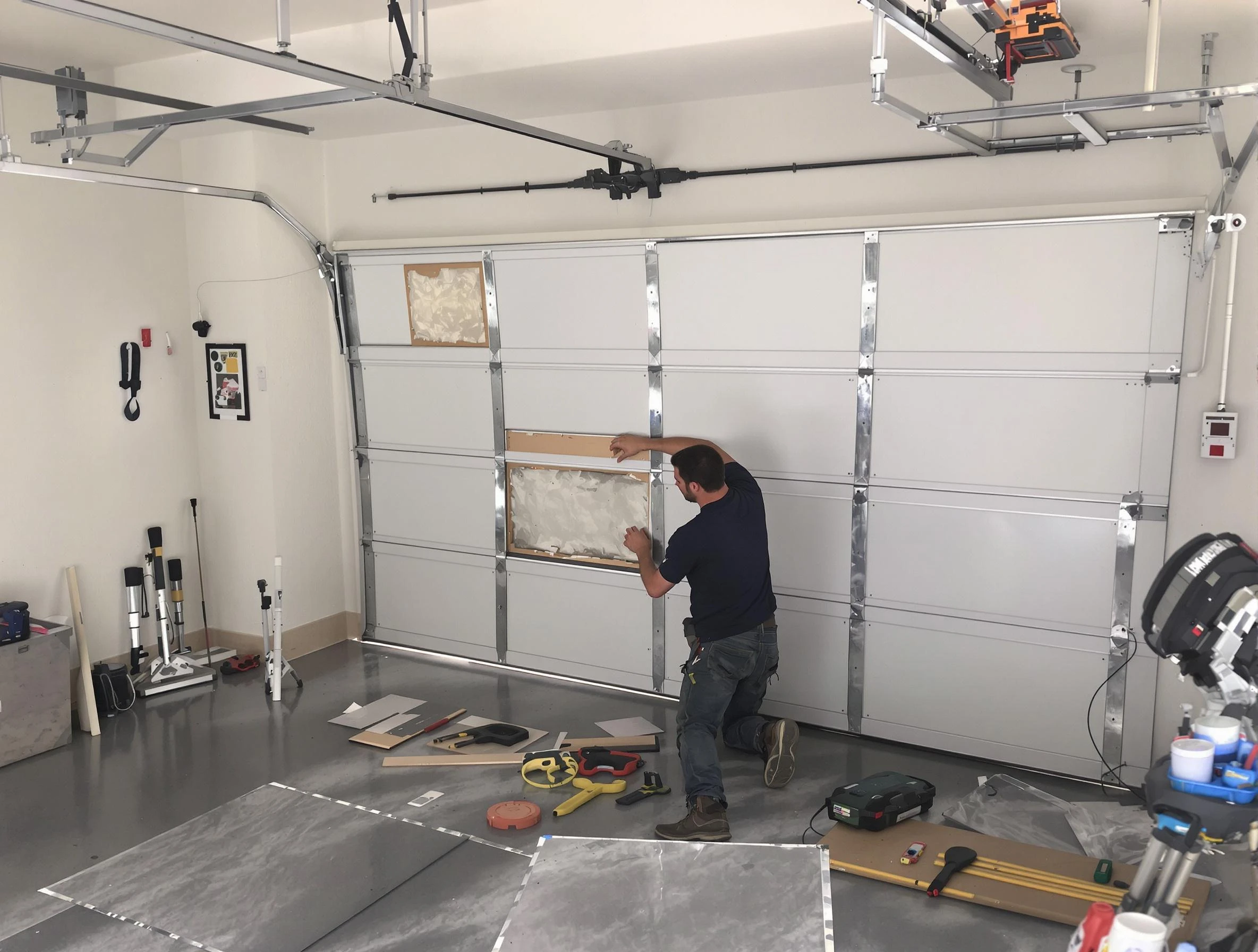 Garage Door Panel Repair in Margaret